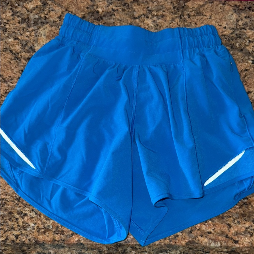 Like new Lululemon Women's Blue Athletic Shorts